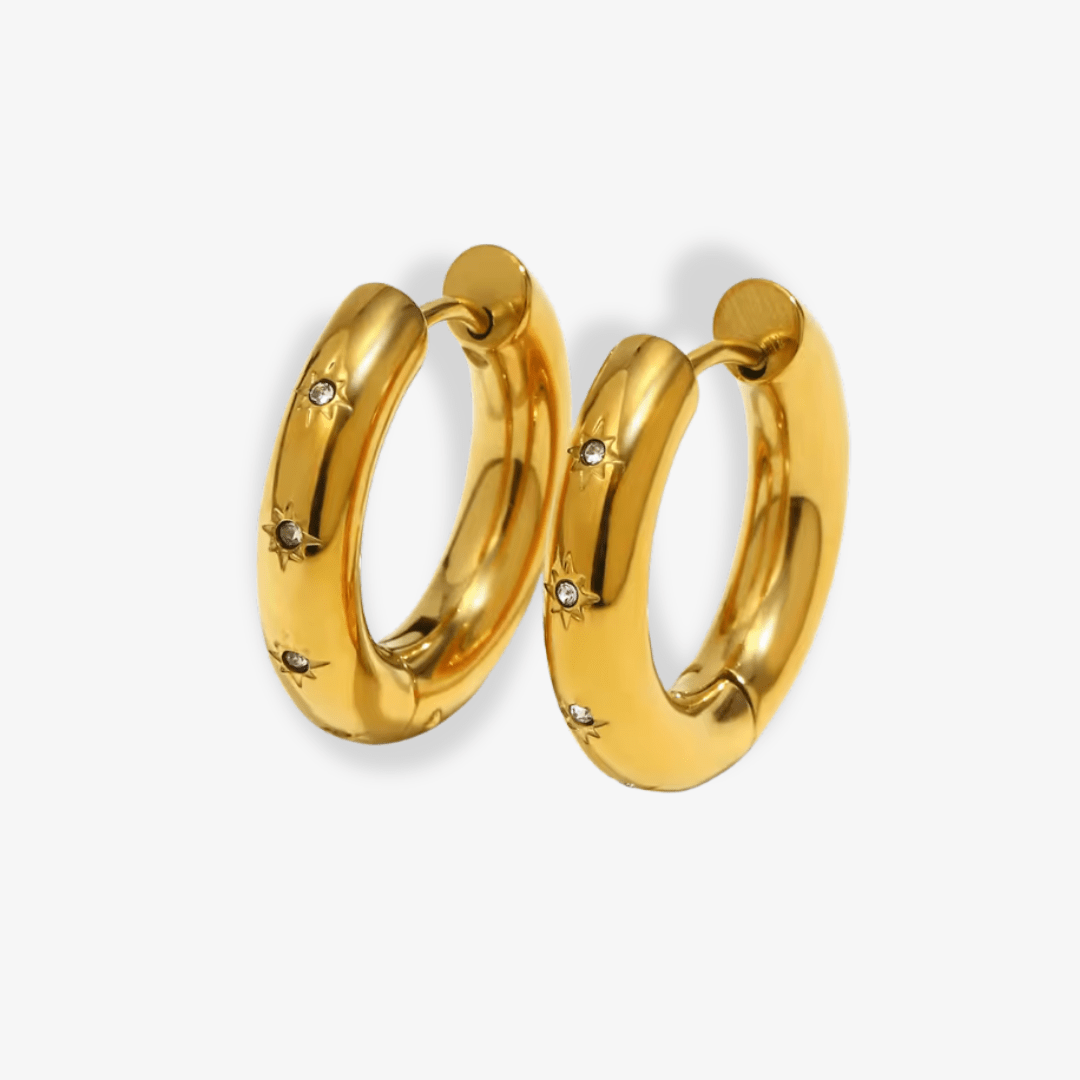 Celestia Hoop Earrings - Luzza Studio