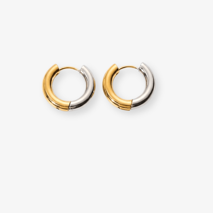 Duality Two - Tone Hoops - Luzza Studio