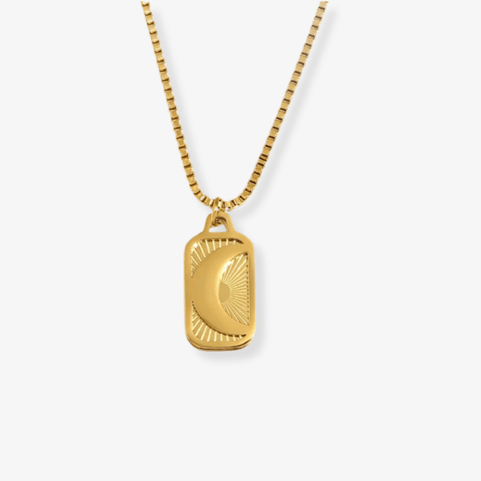 Lunis Moonlight Pendant Necklace - Luzza Studio