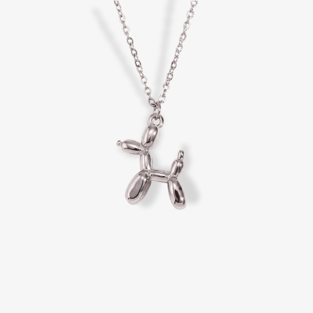 Poodle Charm Pendant Necklace - Luzza Studio