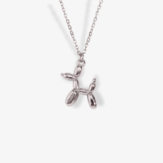 Poodle Charm Pendant Necklace - Luzza Studio